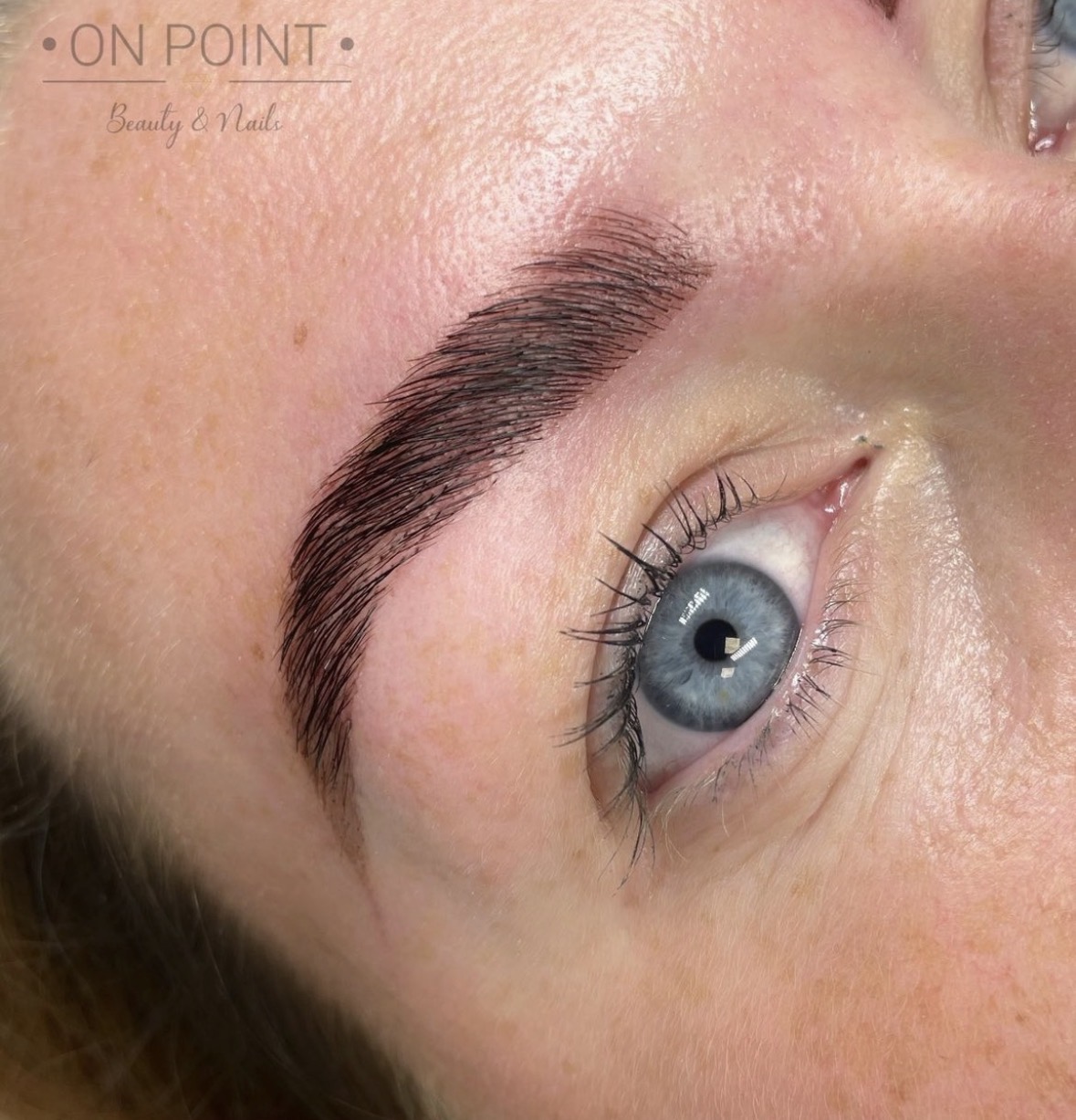 Brow lamination result