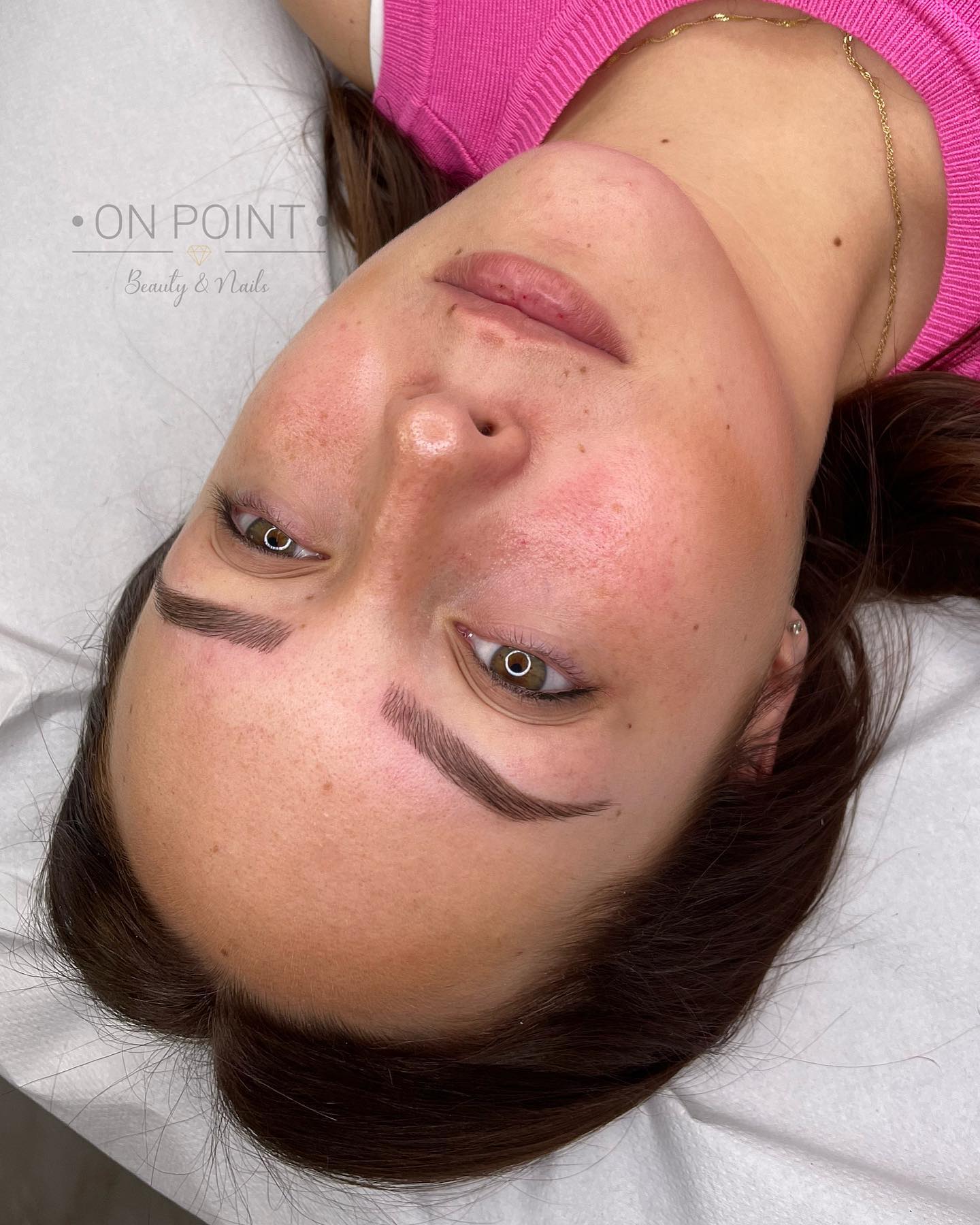 Healed semi-permanent make-up result