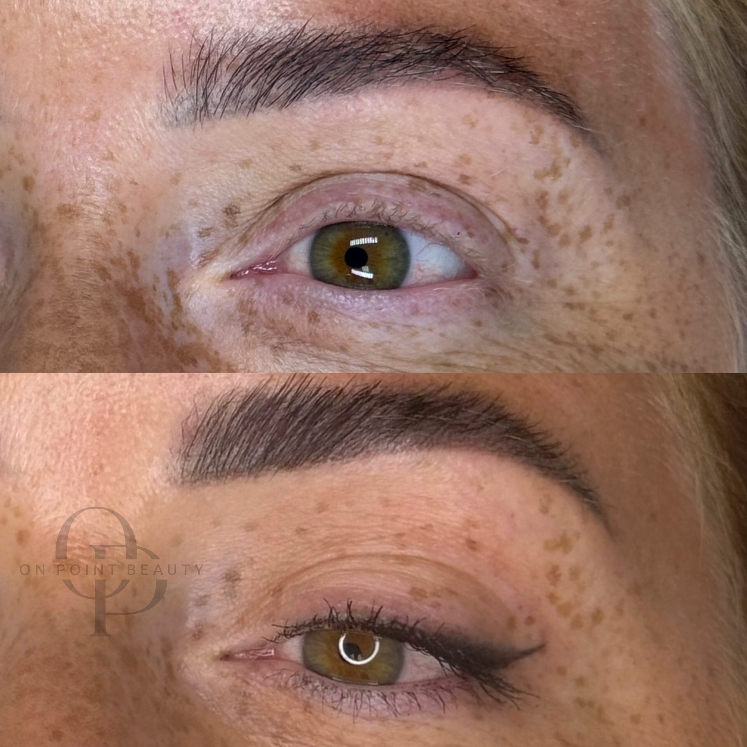 Soft liner result close-up