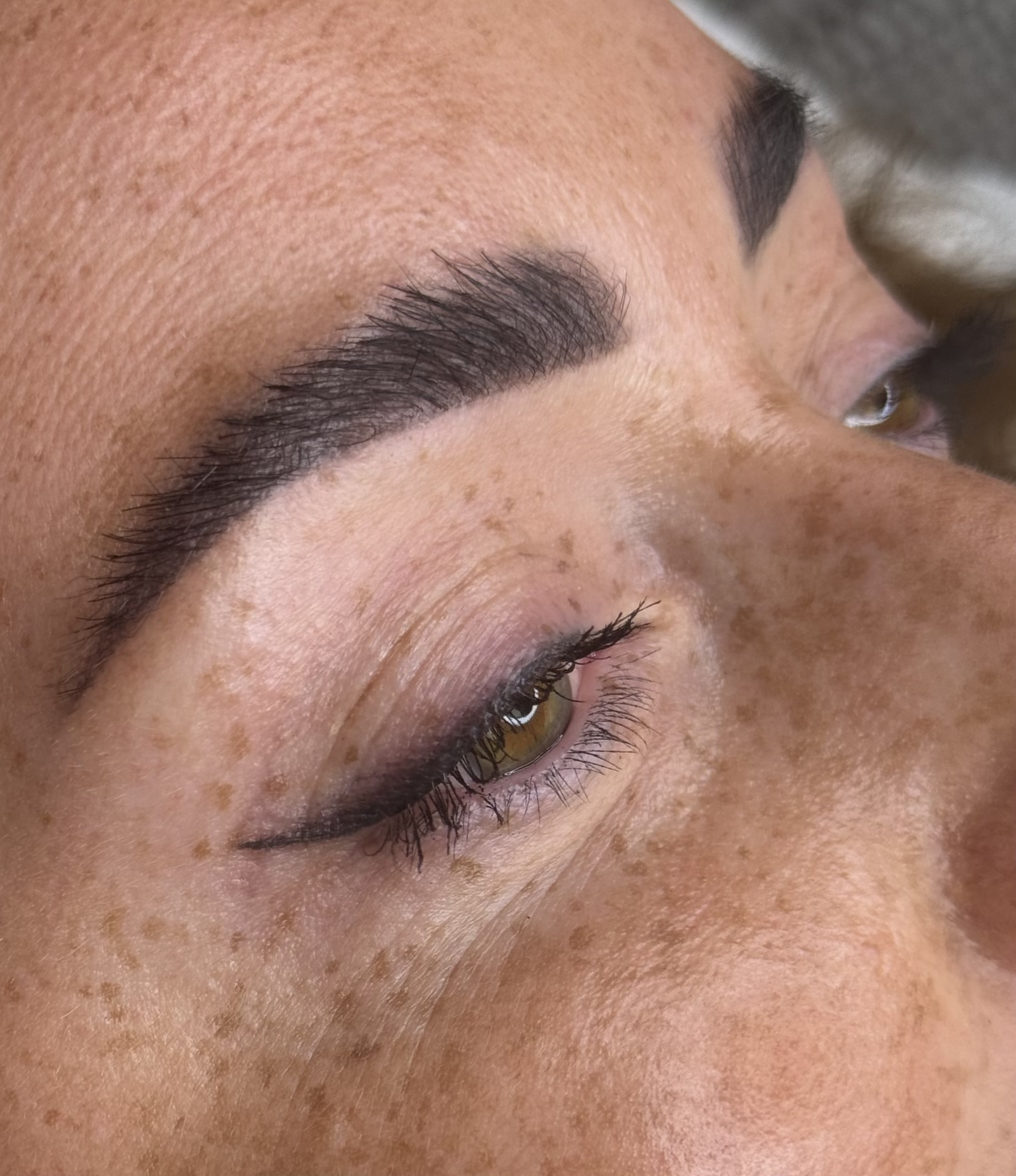 Soft liner healed result