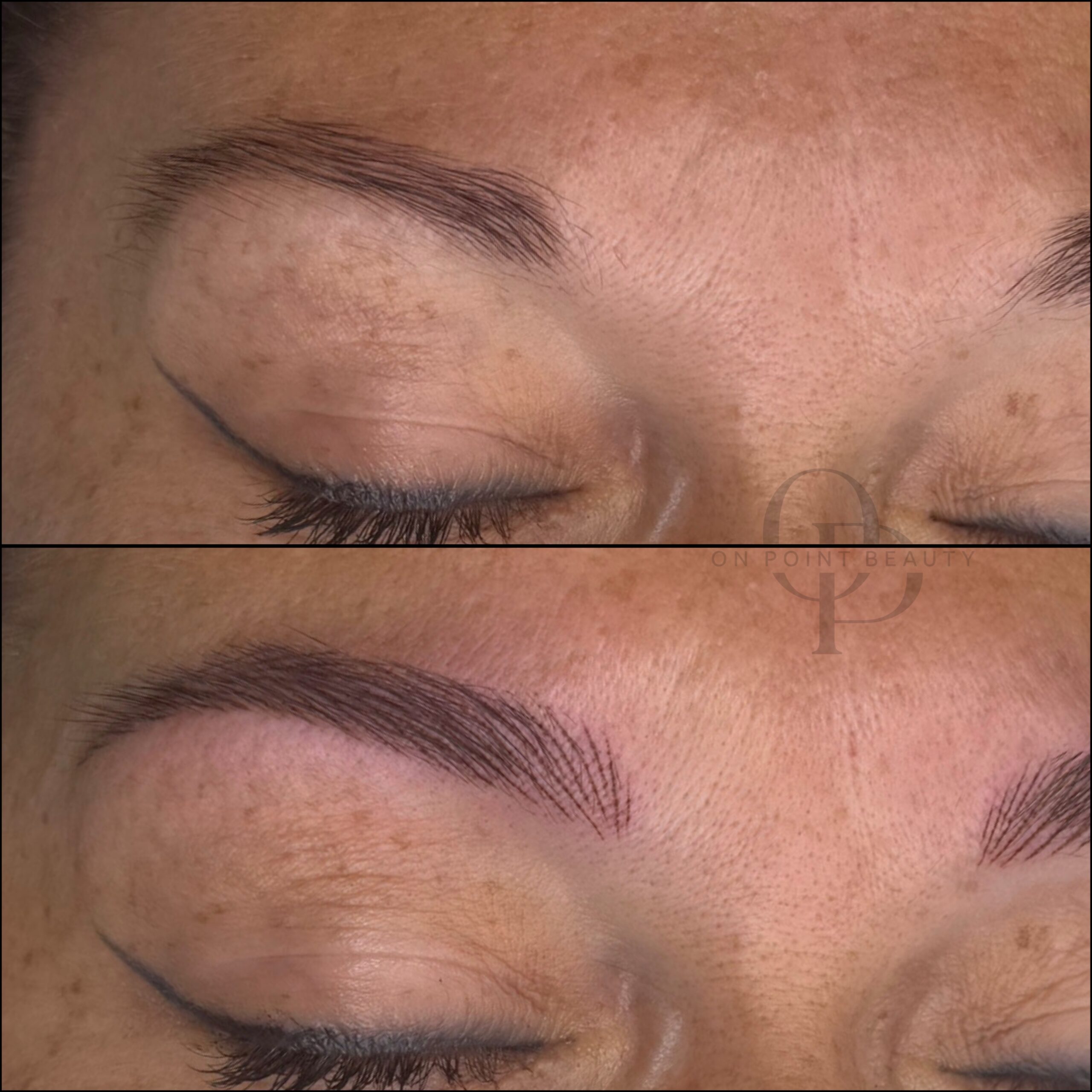 Nano Brows brow shape result